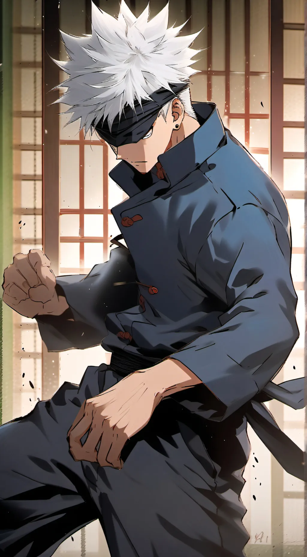 ai character: Jujutsu kasien  background