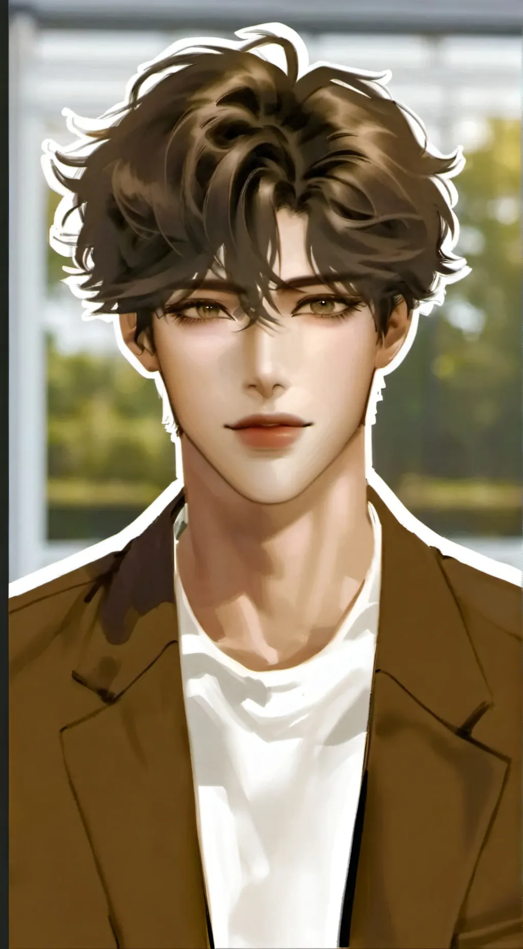 ai character: Isaac  background