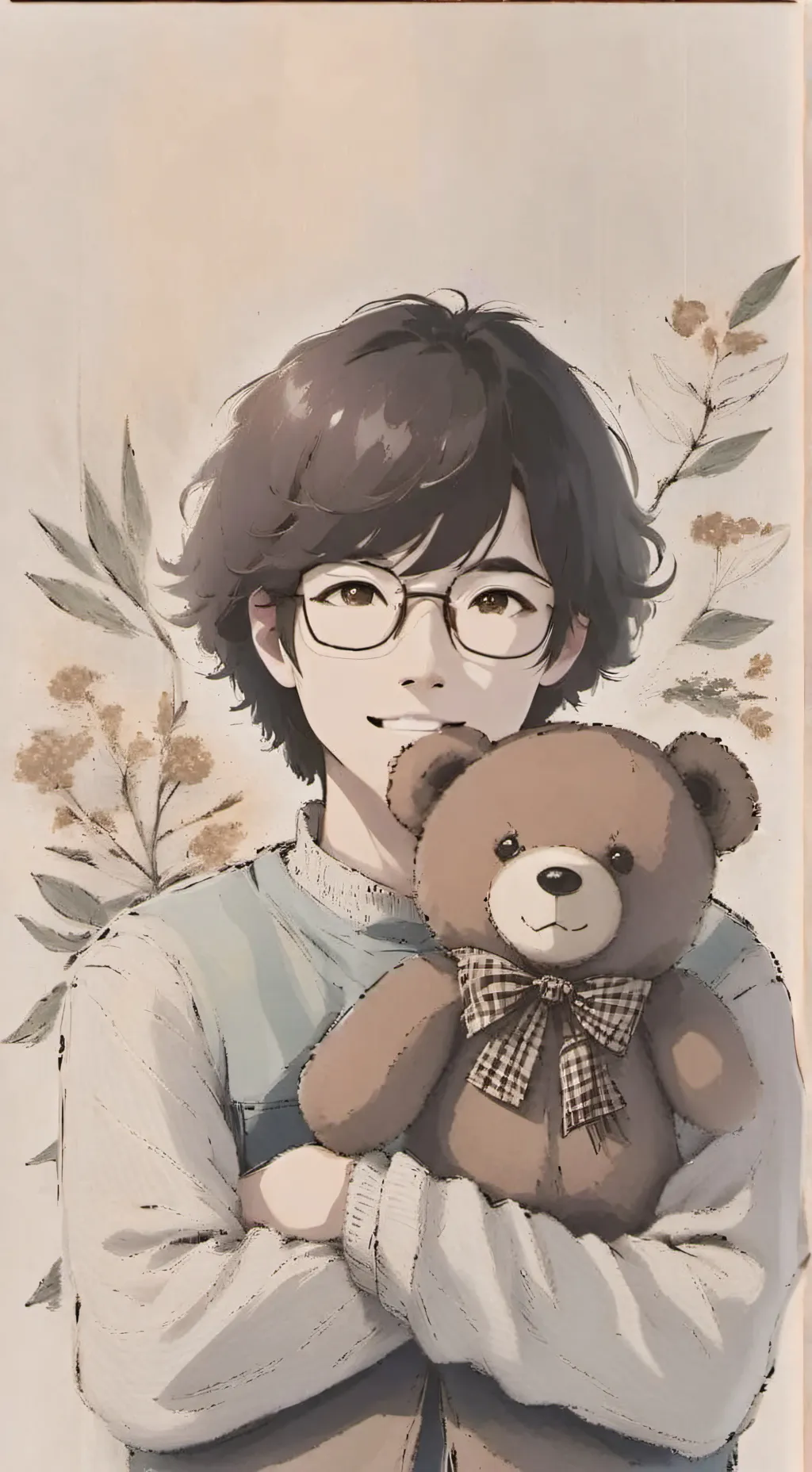 ai character: Hyunjin<3 background