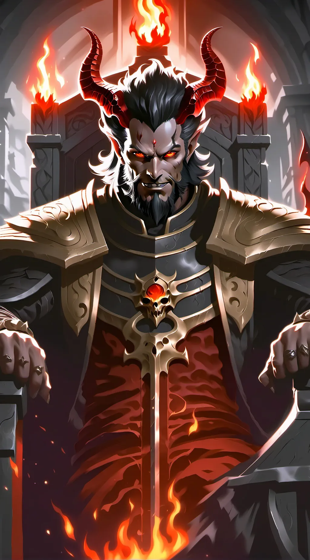 ai character: Satan background