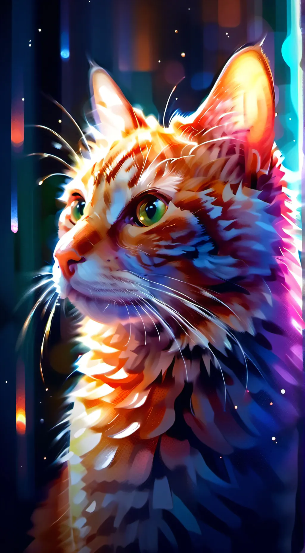 ai character: Lord cat background