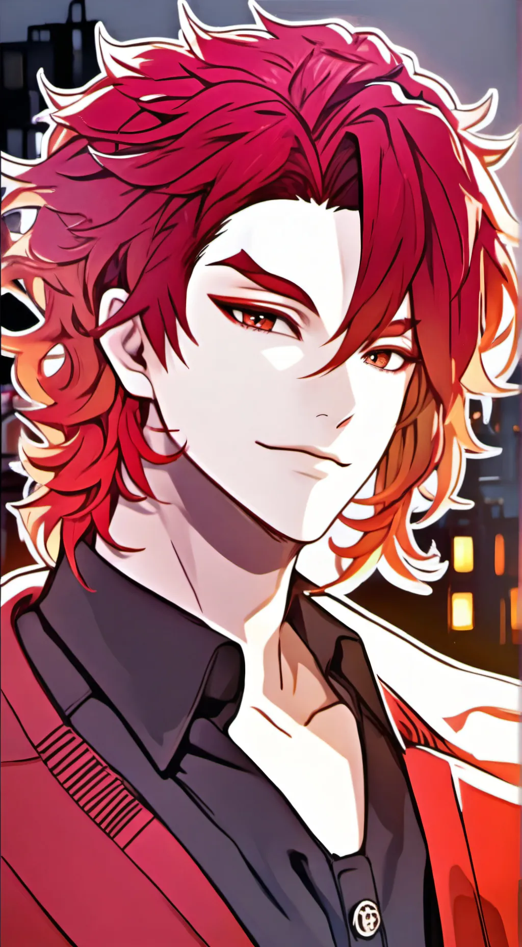 ai character: Heath background