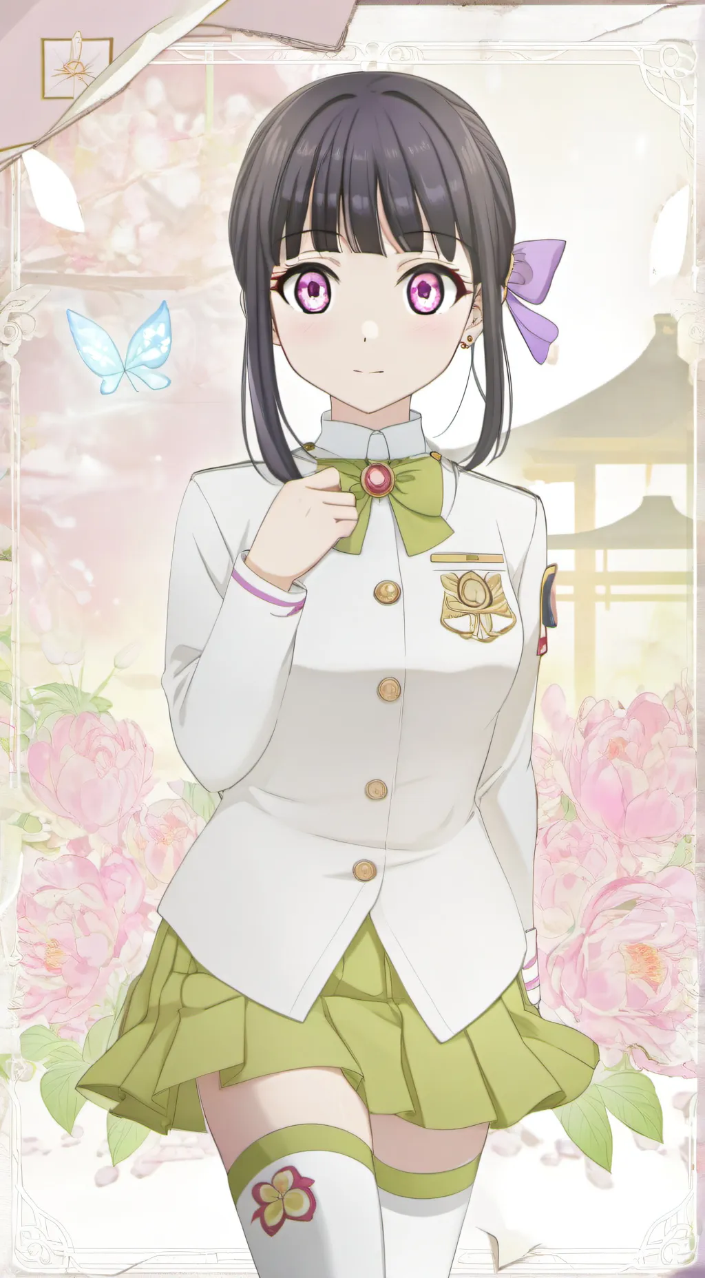 ai character: Kny kpop au remake background