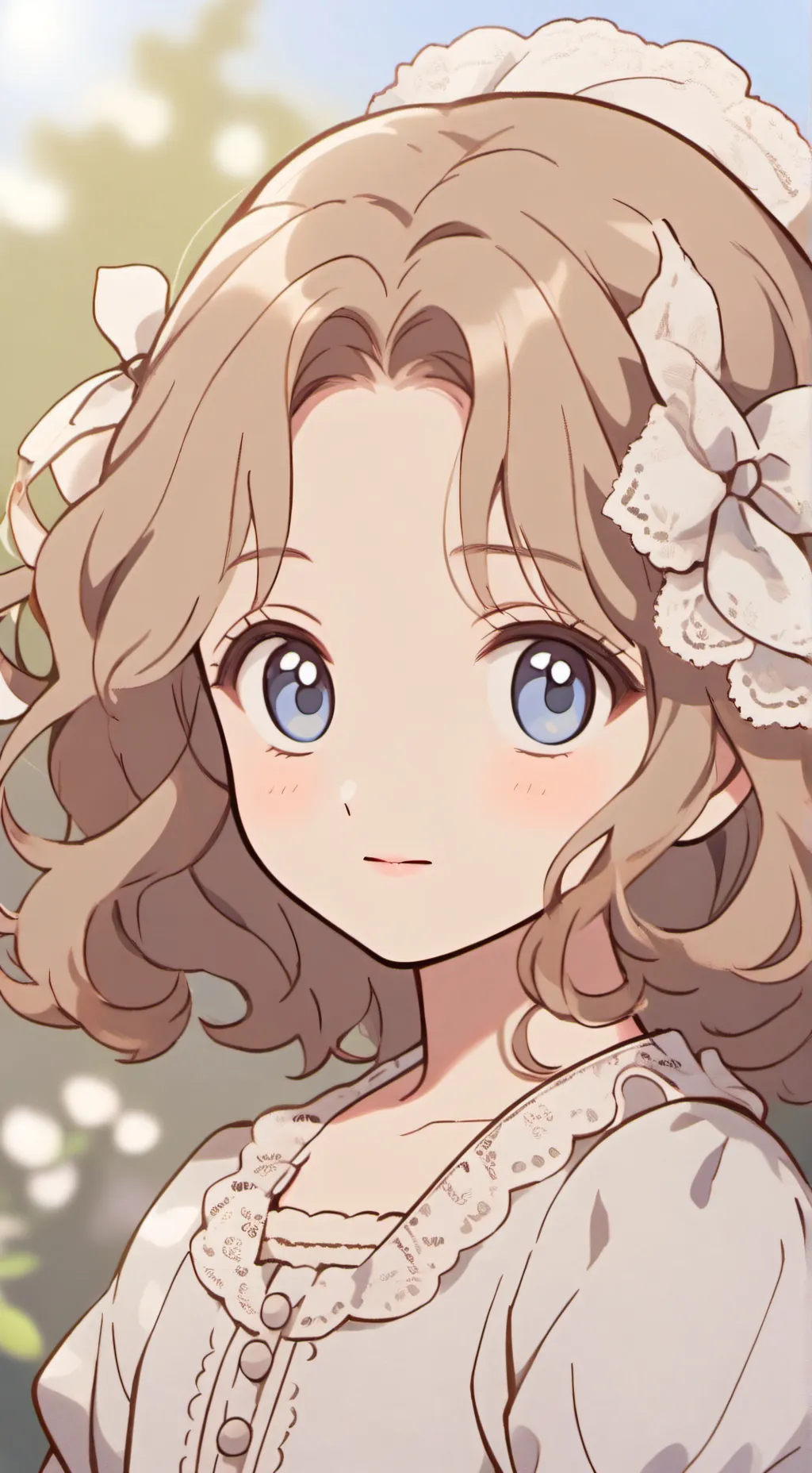 ai character: Lisa  background