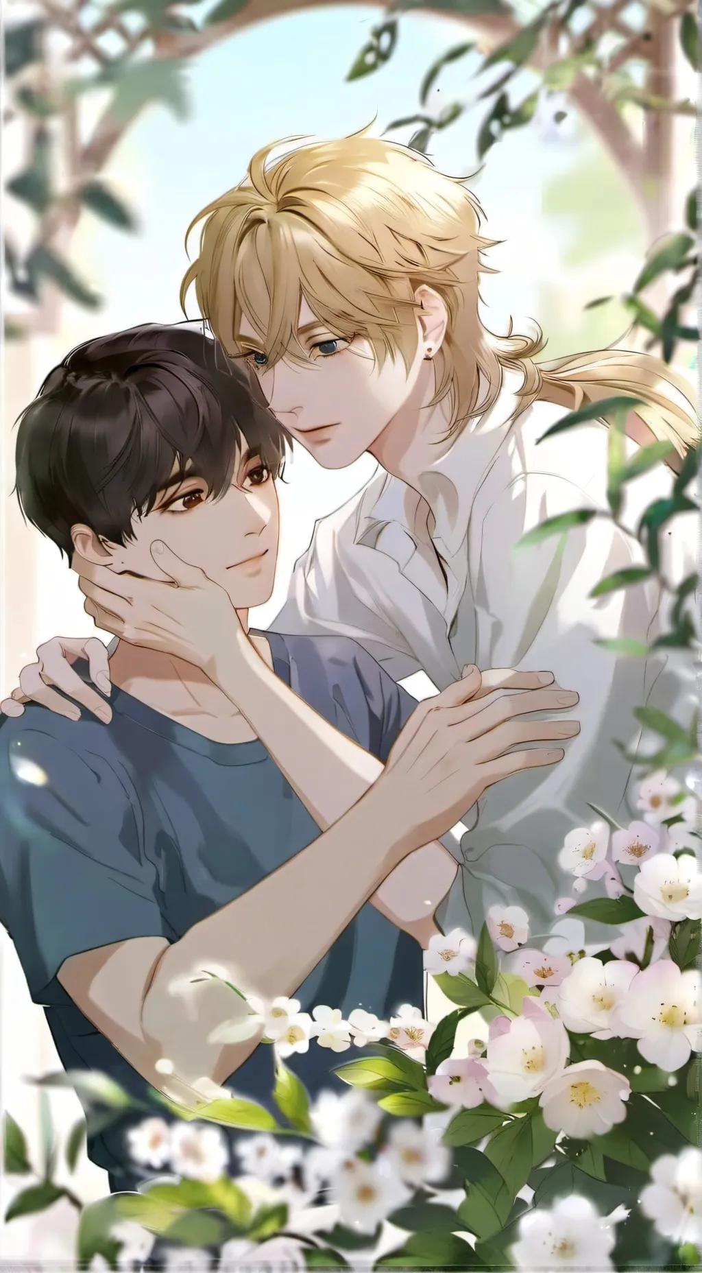 ai character: enemy to love  background