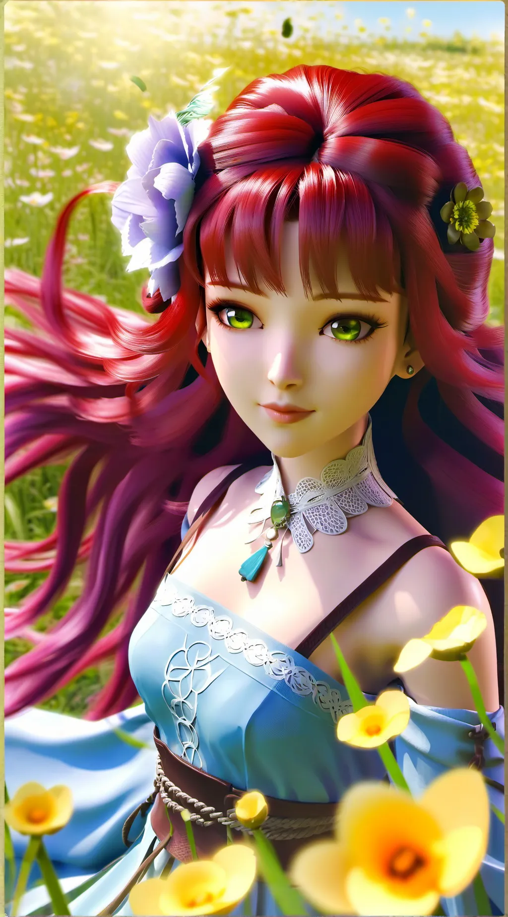 ai character: Meme background