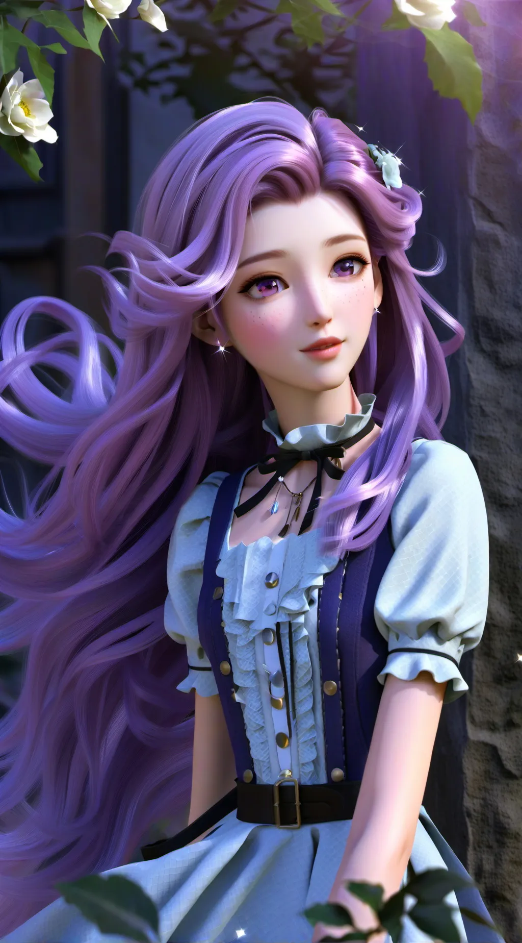 ai character: Blaire background