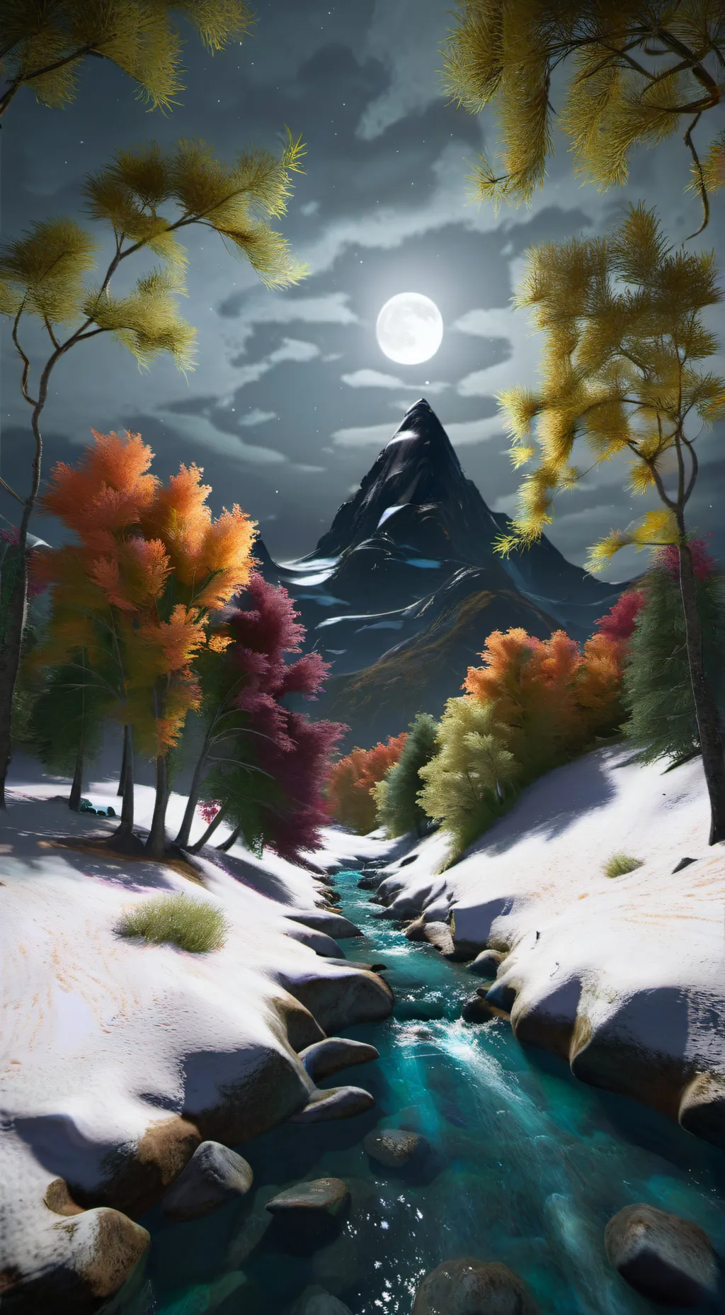 ai character: orion met [Unknow] background