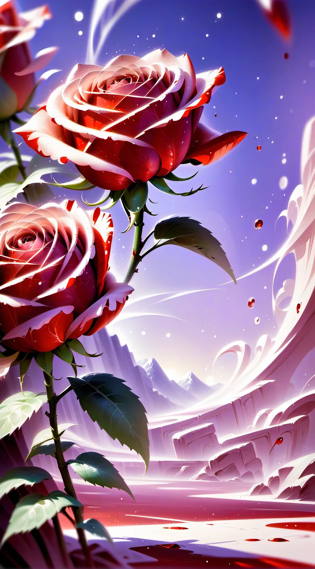 ai character: WE ARE FORSAKEN🥀😔 background