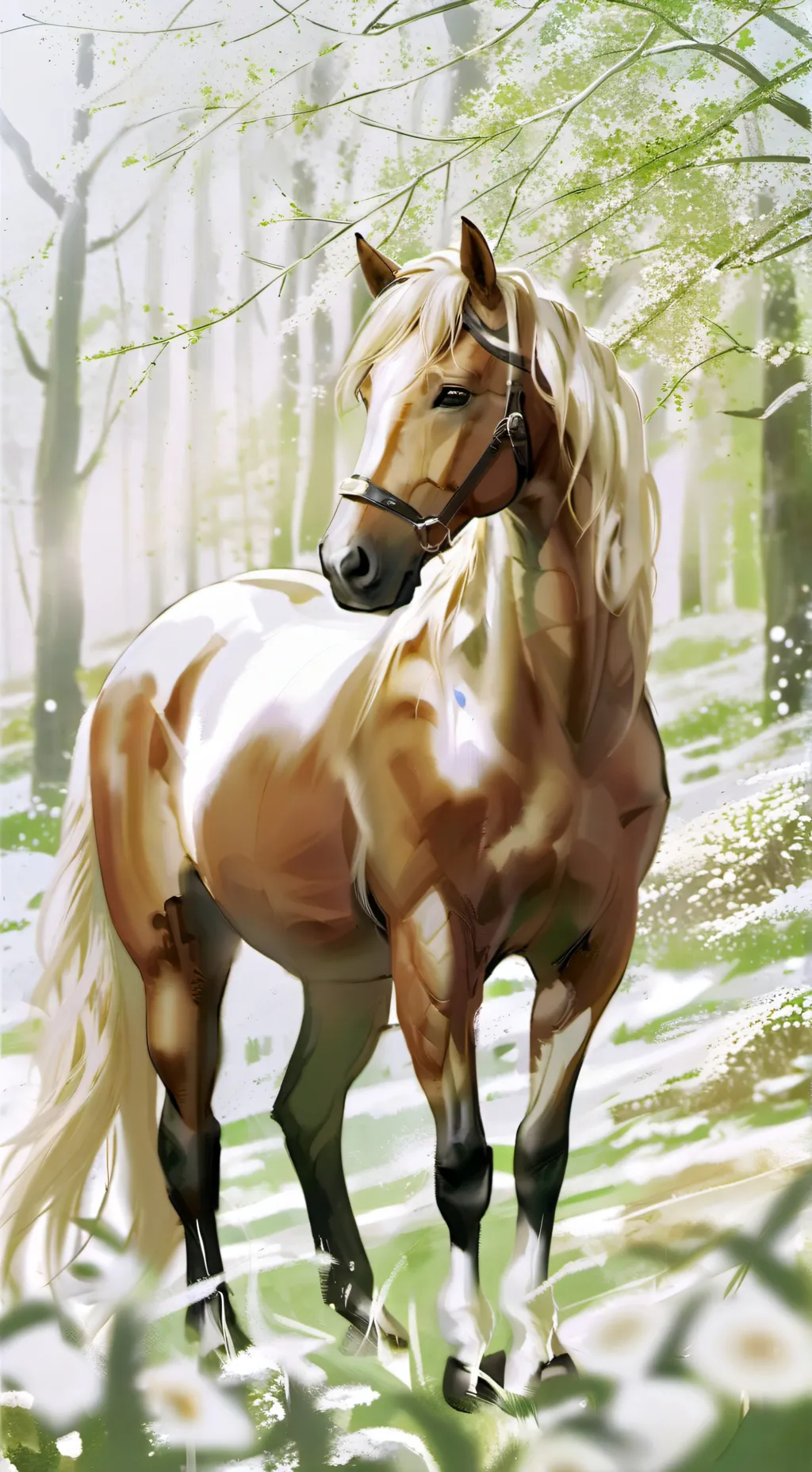 ai character: Latte  background