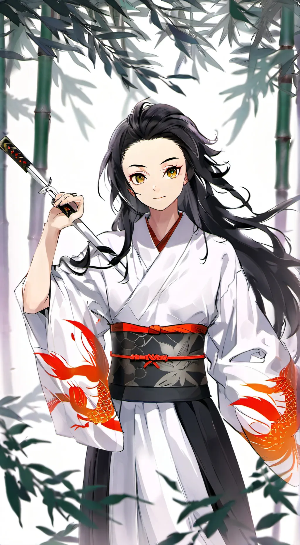 ai character: KNY TE ODIA background