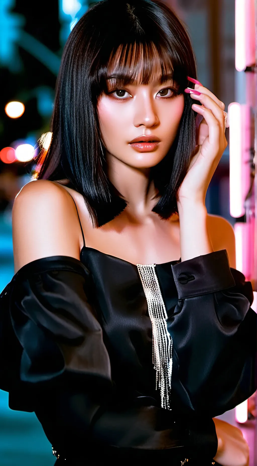 ai character: lily😛 background