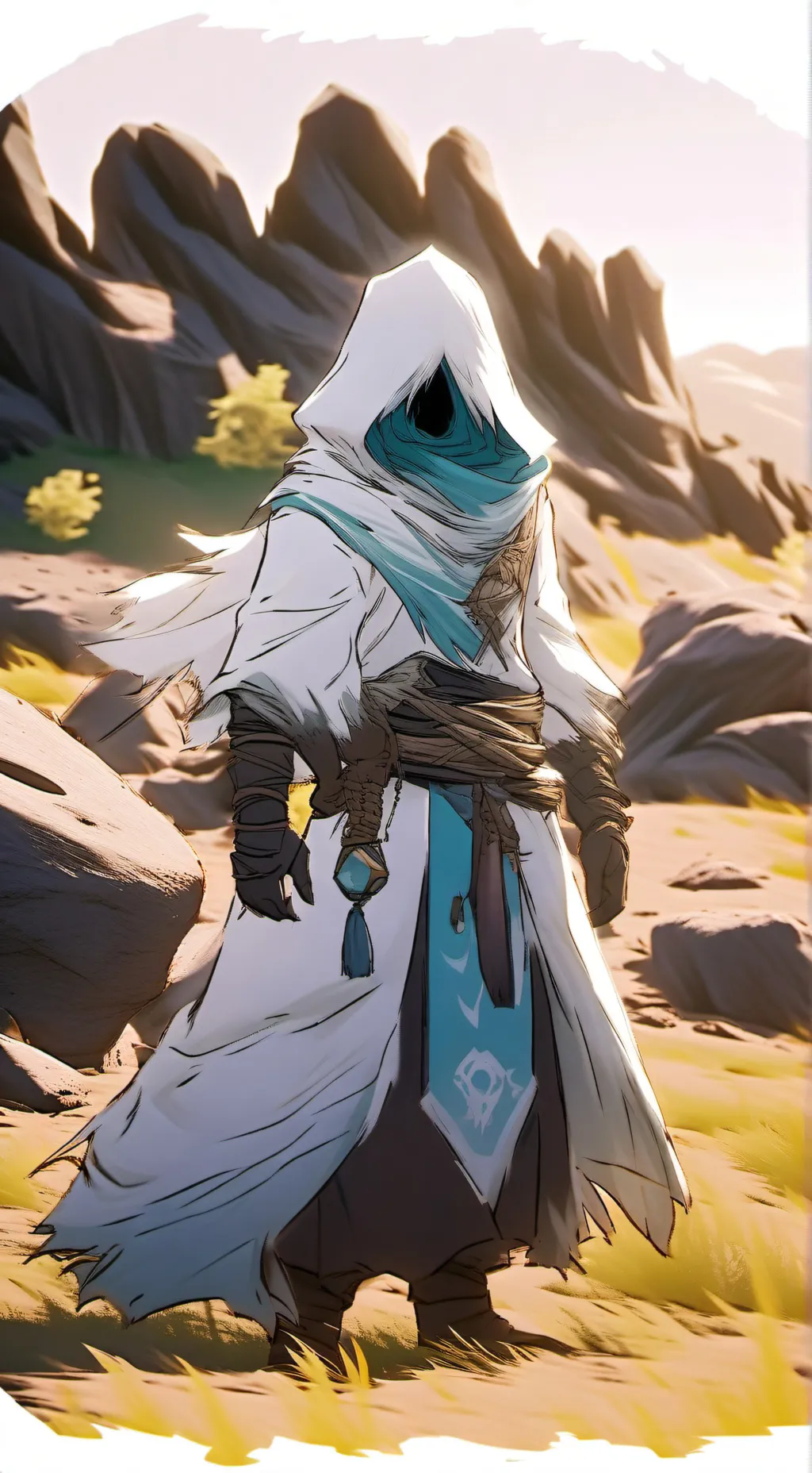 ai character: forsaken people's background