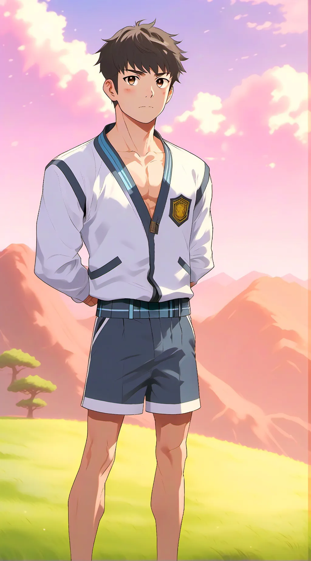 ai character: Musashi goda rp background