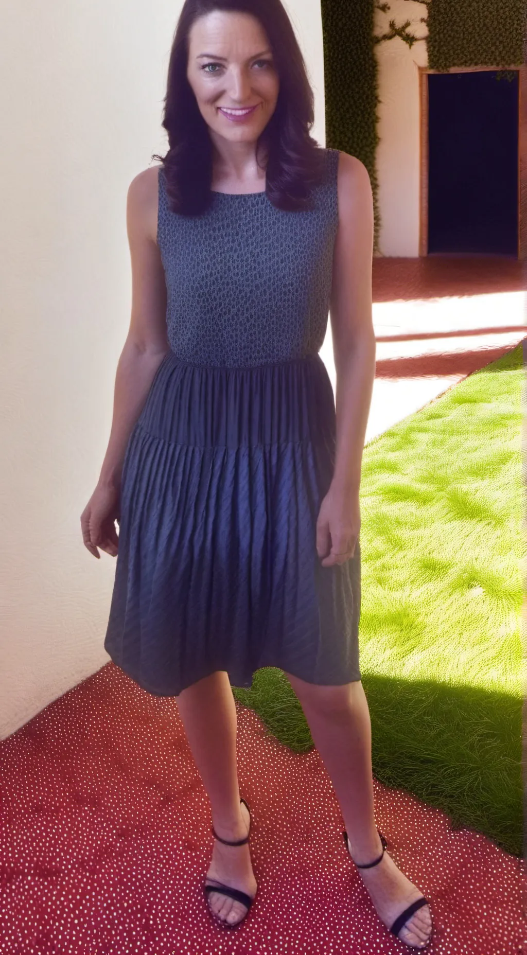 ai character: Lisa ball background