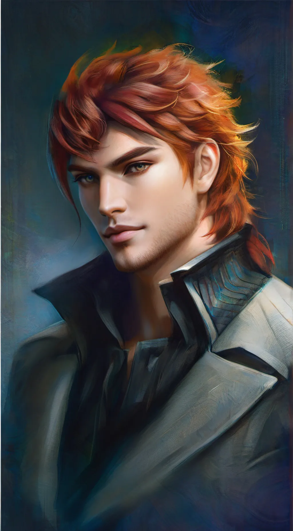 ai character: Byron alpha background