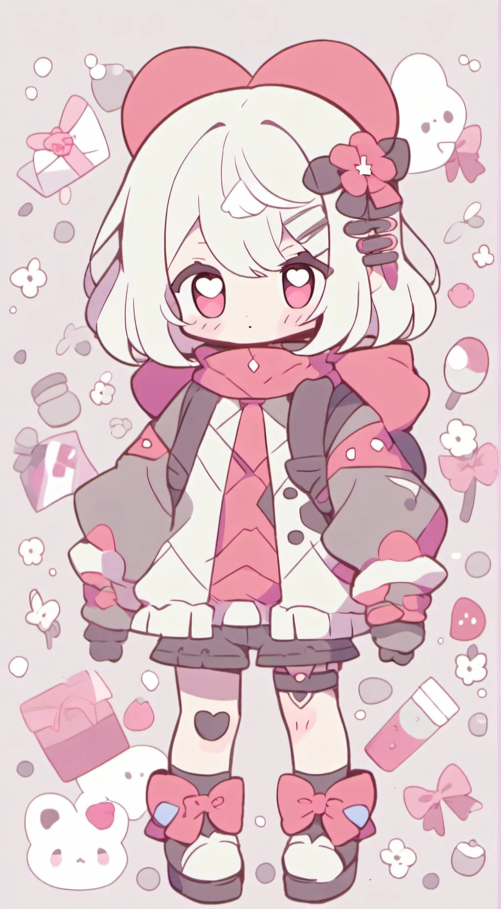 ai character: Lila background