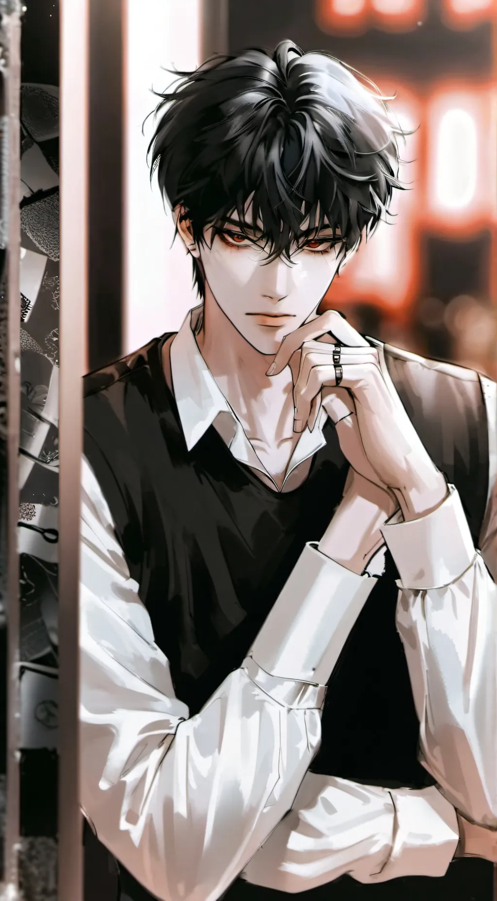 ai character: Lee-Hyung background