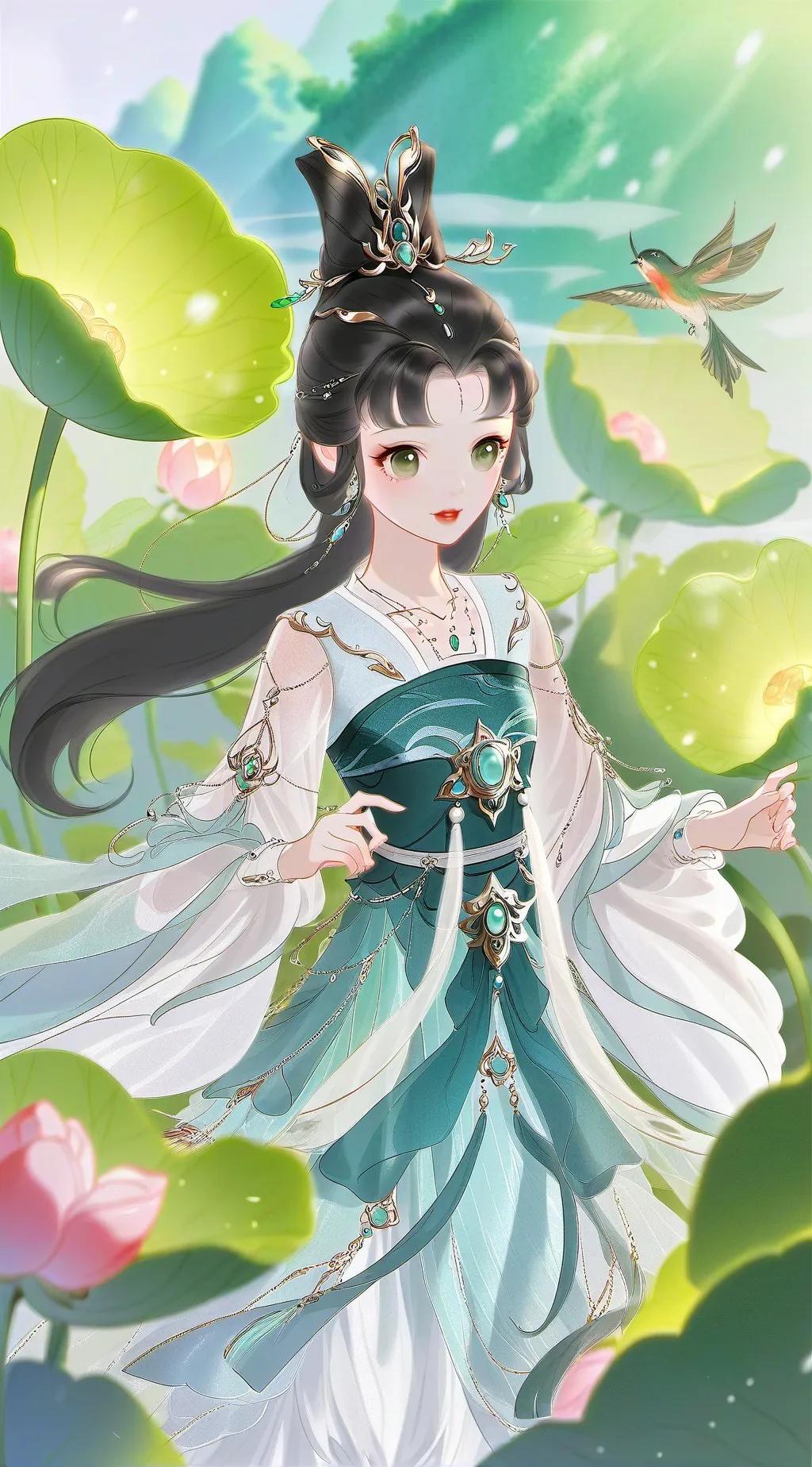 ai character: Pick me 2 background