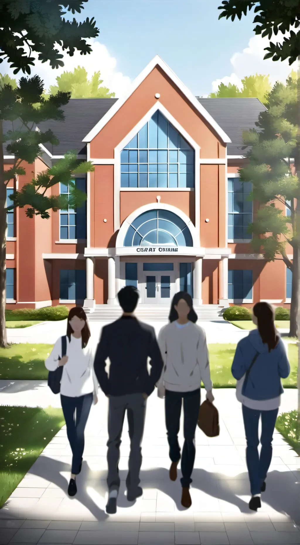 ai character: Ohio high school  background