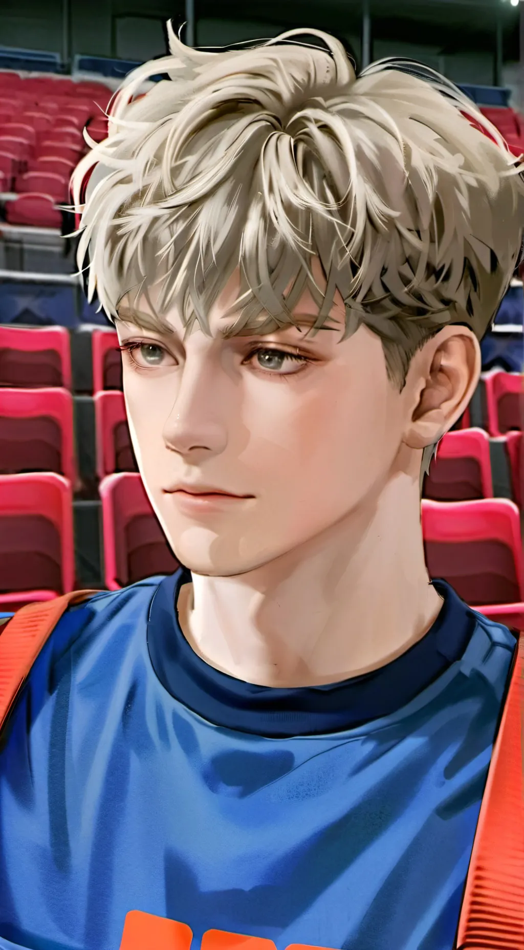 ai character: Collin  background