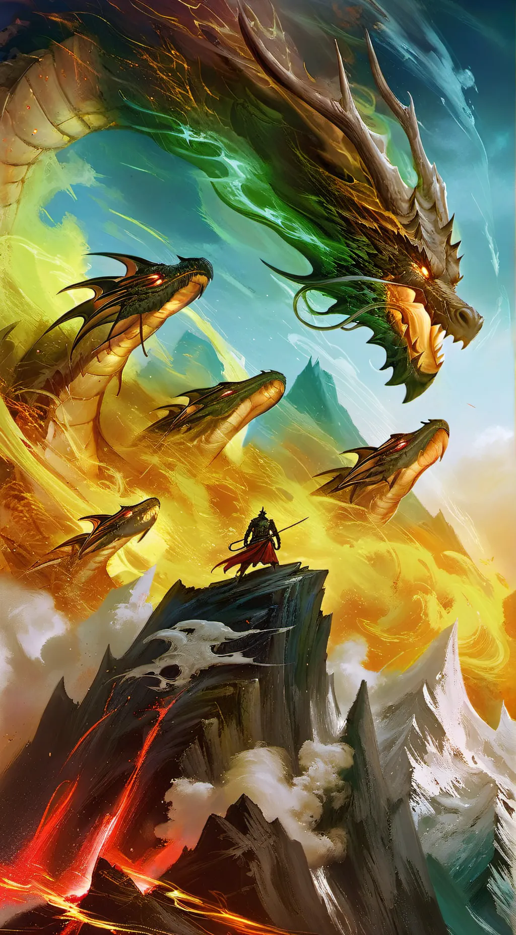 ai character: dragon 9 realms background