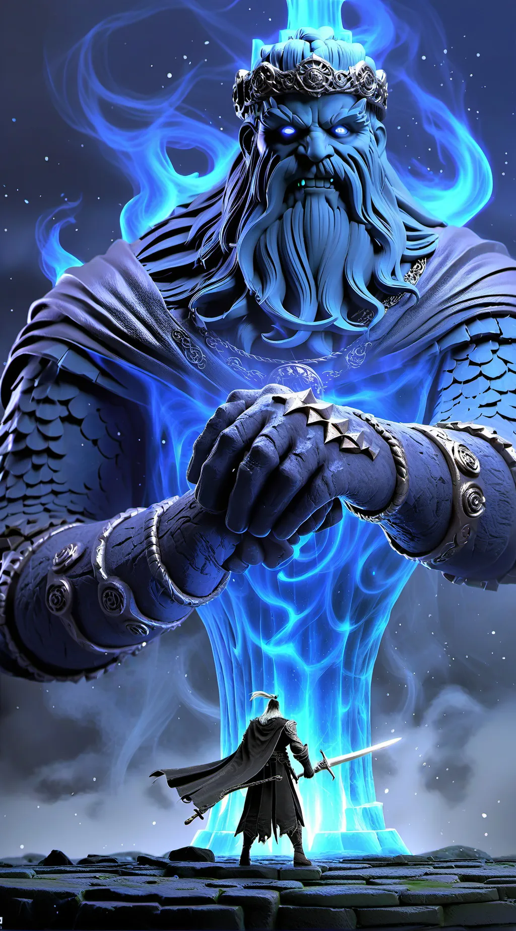 ai character: Alo background