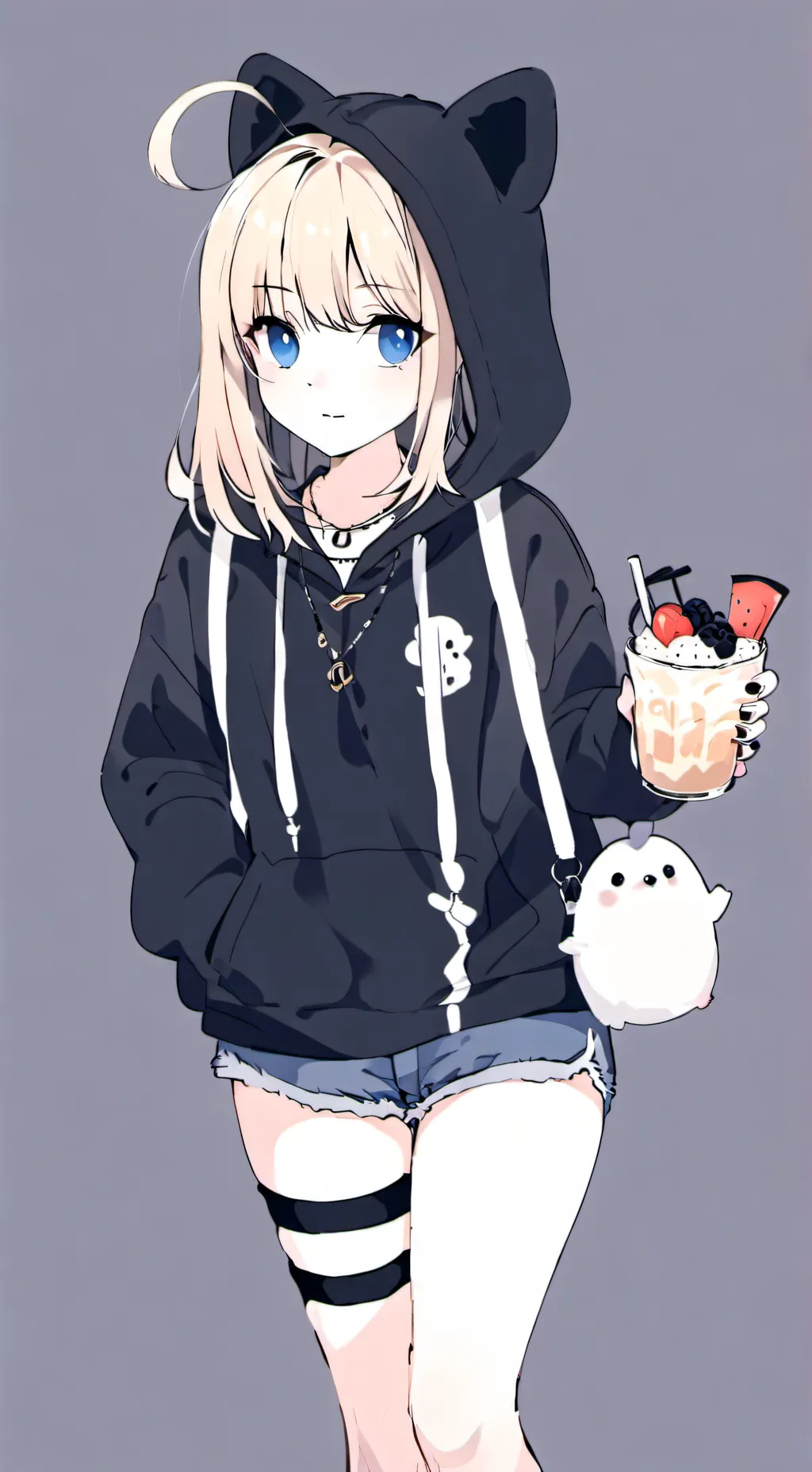 ai character: Leah!😝🦋☻☺︎꧂ background