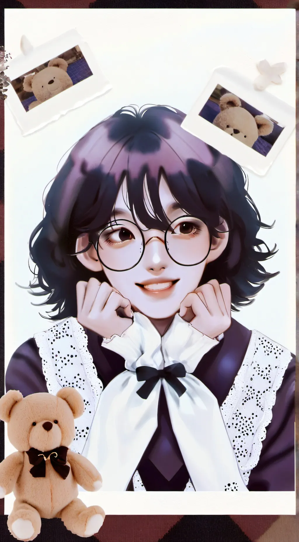 ai character: Hyunjin background