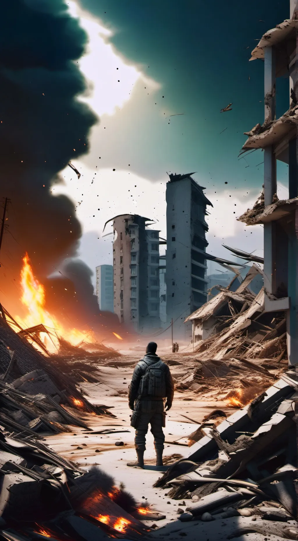 ai character: MHA S.O.T.W background