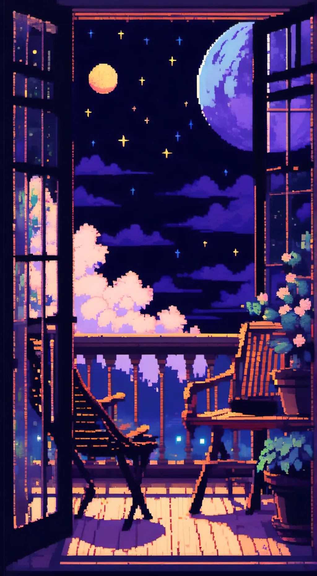 ai character: Kny Sleepover!!! background