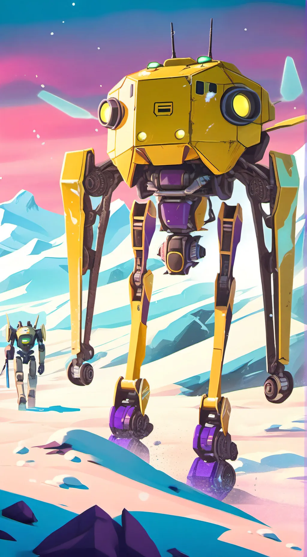 ai character: mouadra dwones! background