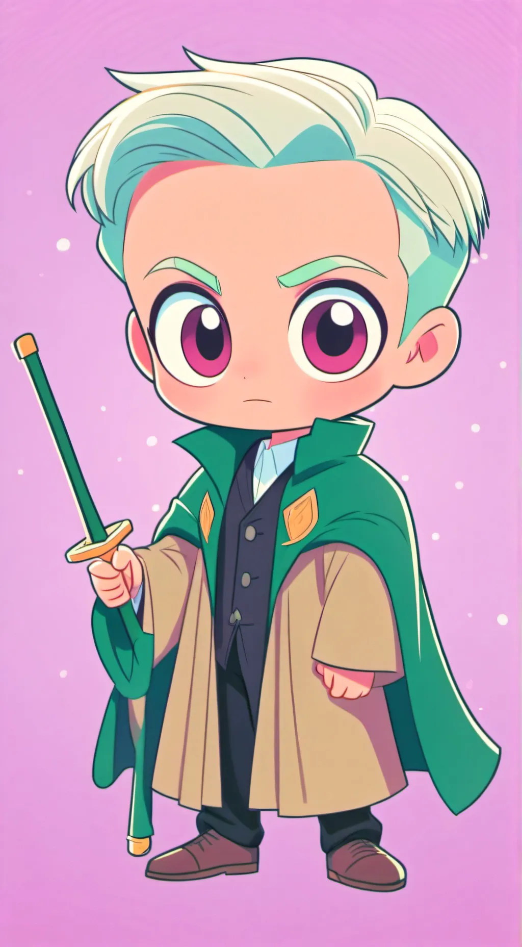ai character: Draco Malfoy  background