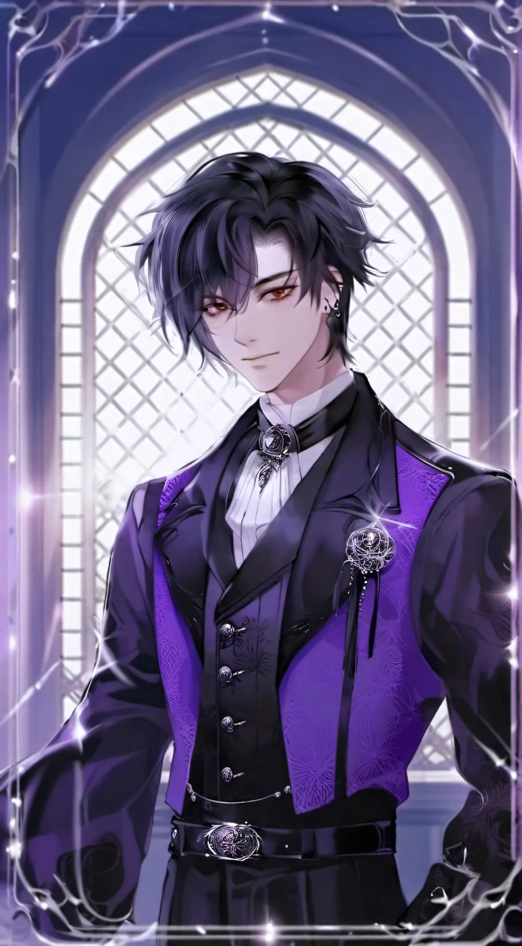 ai character: °•`Aaron´•° background