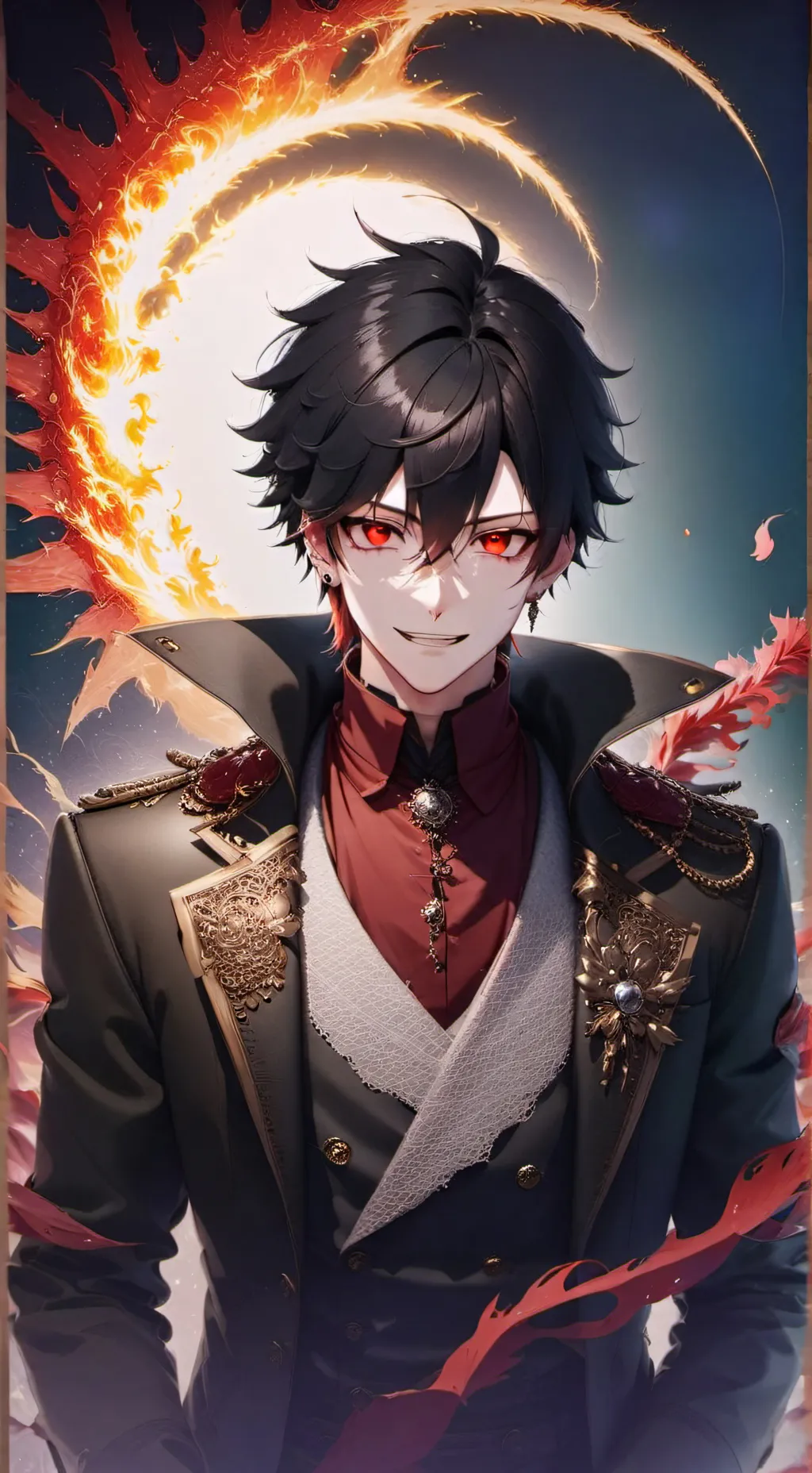 ai character: *-LEO-* background