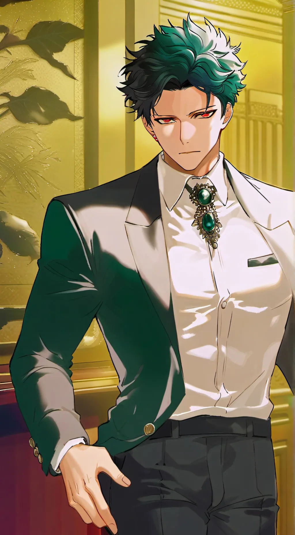 ai character: Mha x Mafia background