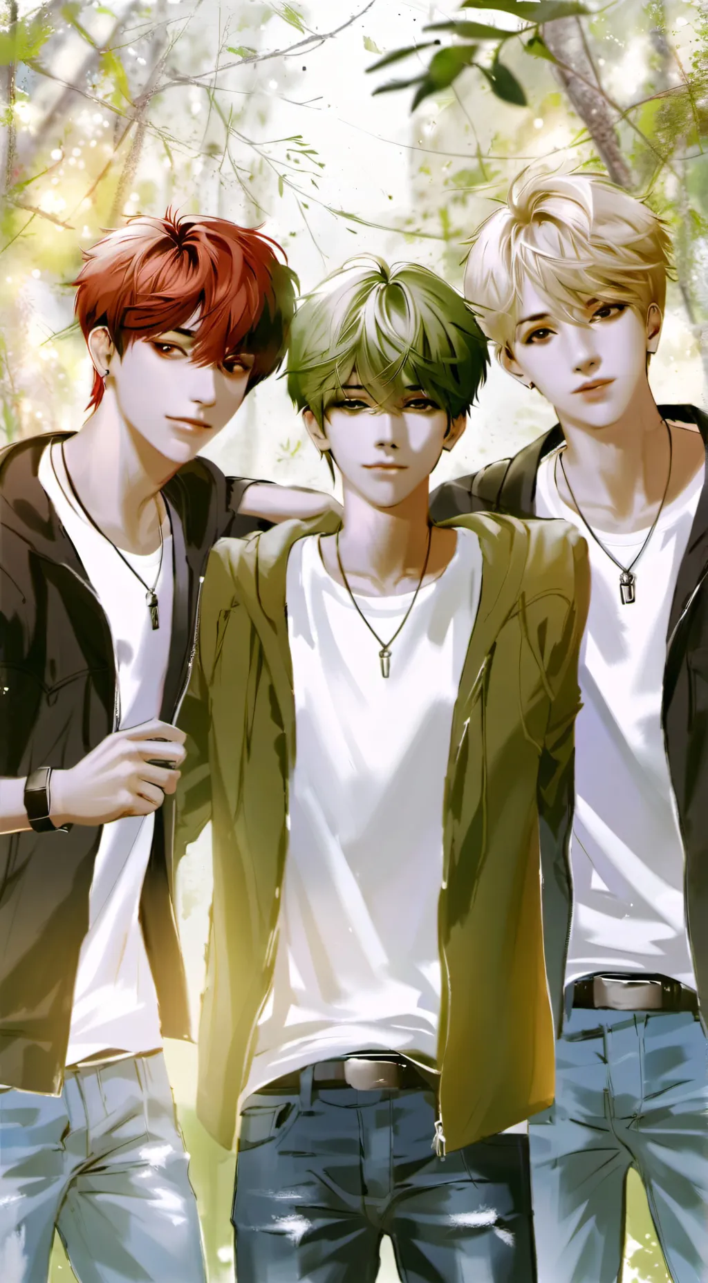 ai character: bakutododeku background