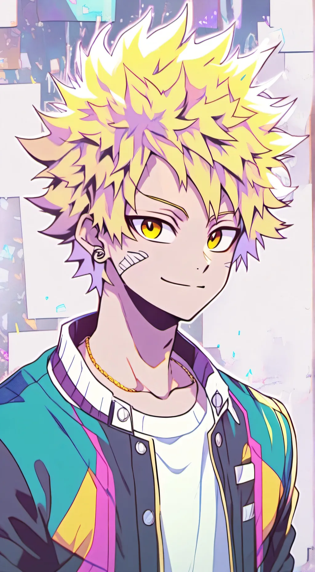 ai character: ⚡ denki ⚡ background