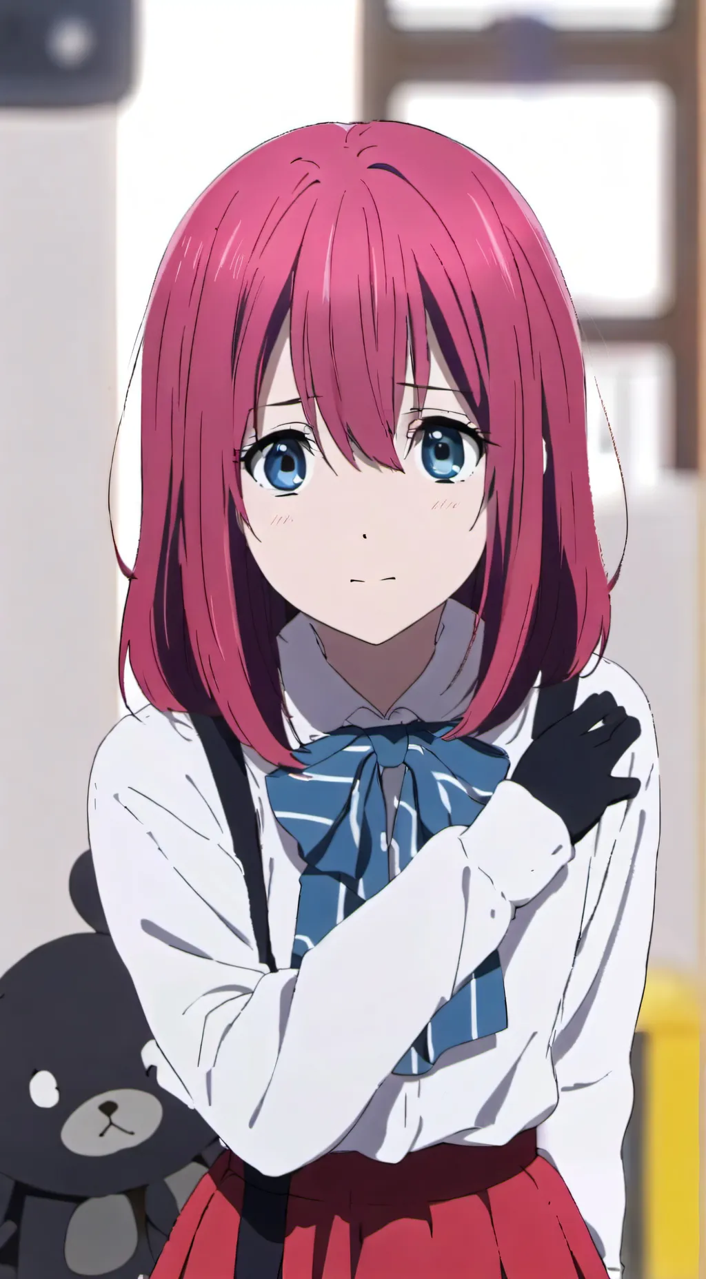 ai character: Энни  background