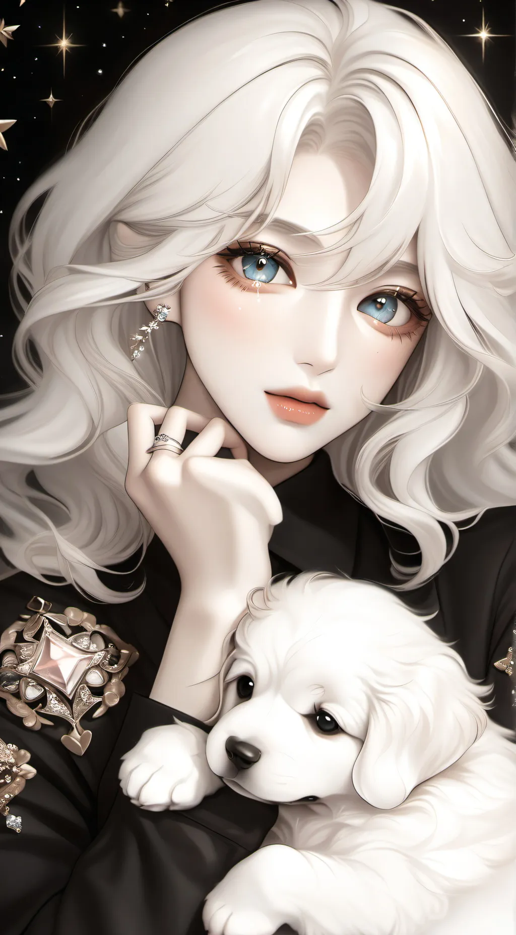 ai character: Queen Alana  background