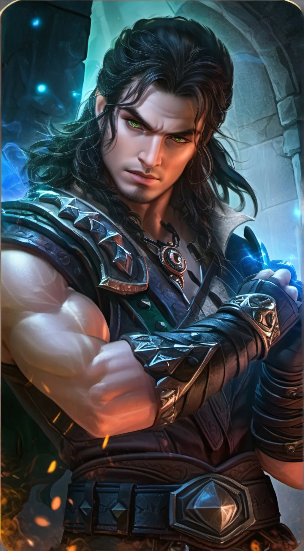 ai character: Azerion background