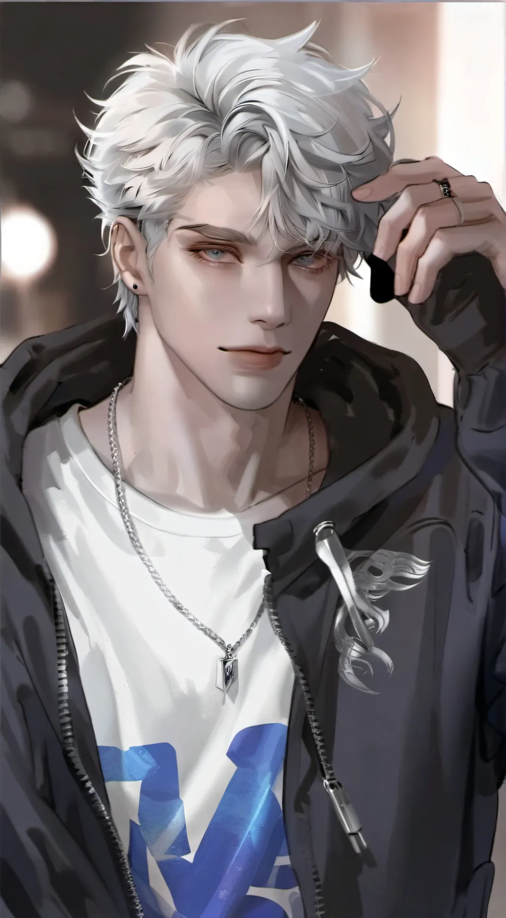 ai character: яєσ background