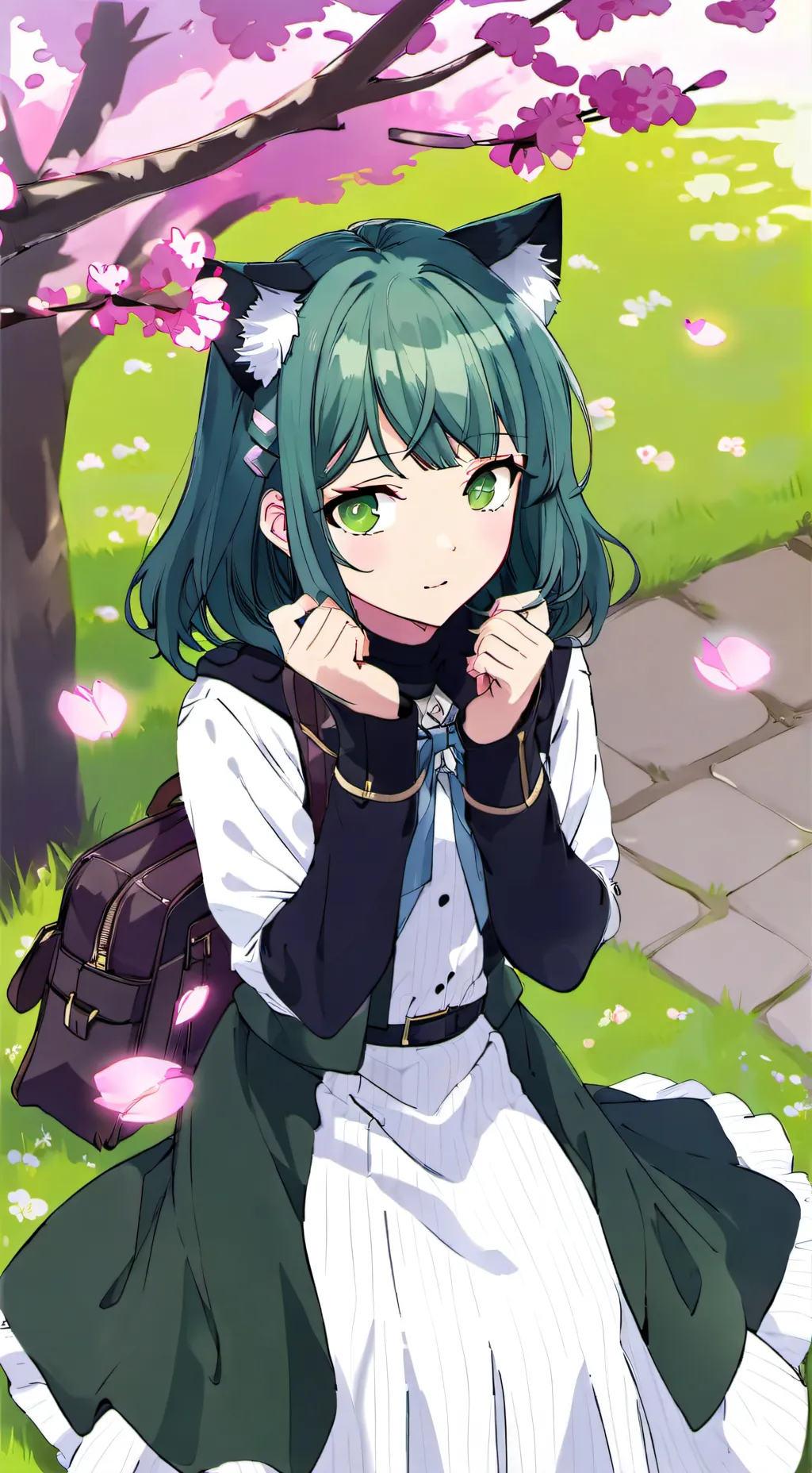 ai character: tatsumaki  background