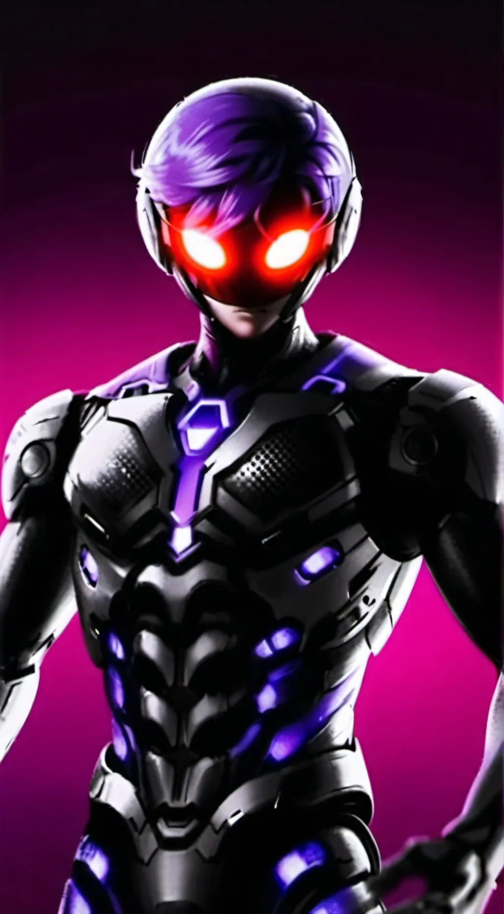 ai character: uzi background