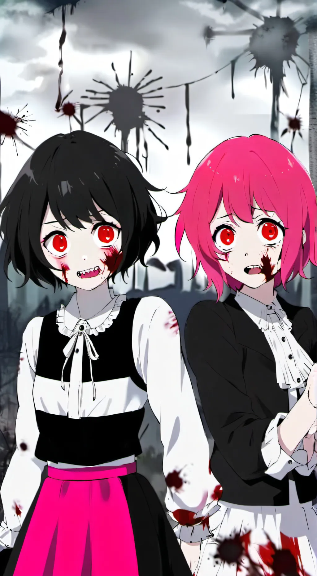 ai character: zee and zuzy z background