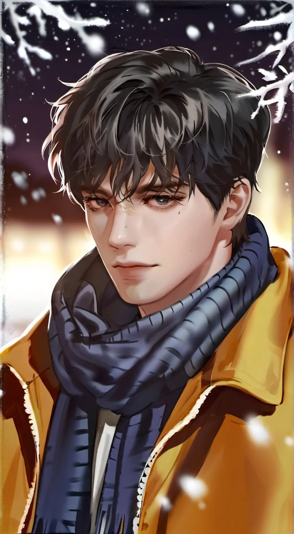 ai character: Damien background