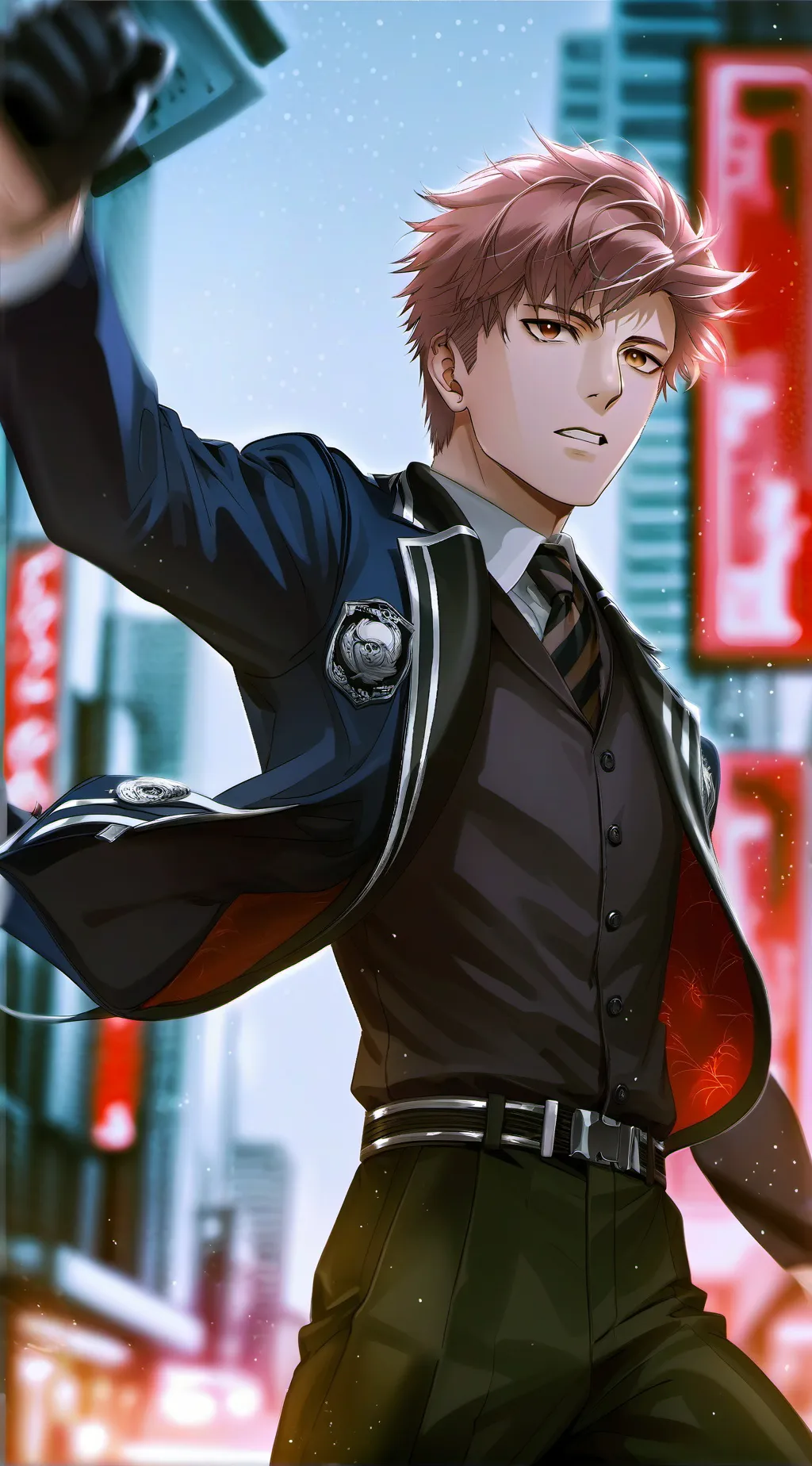 ai character: Yuji itadori background