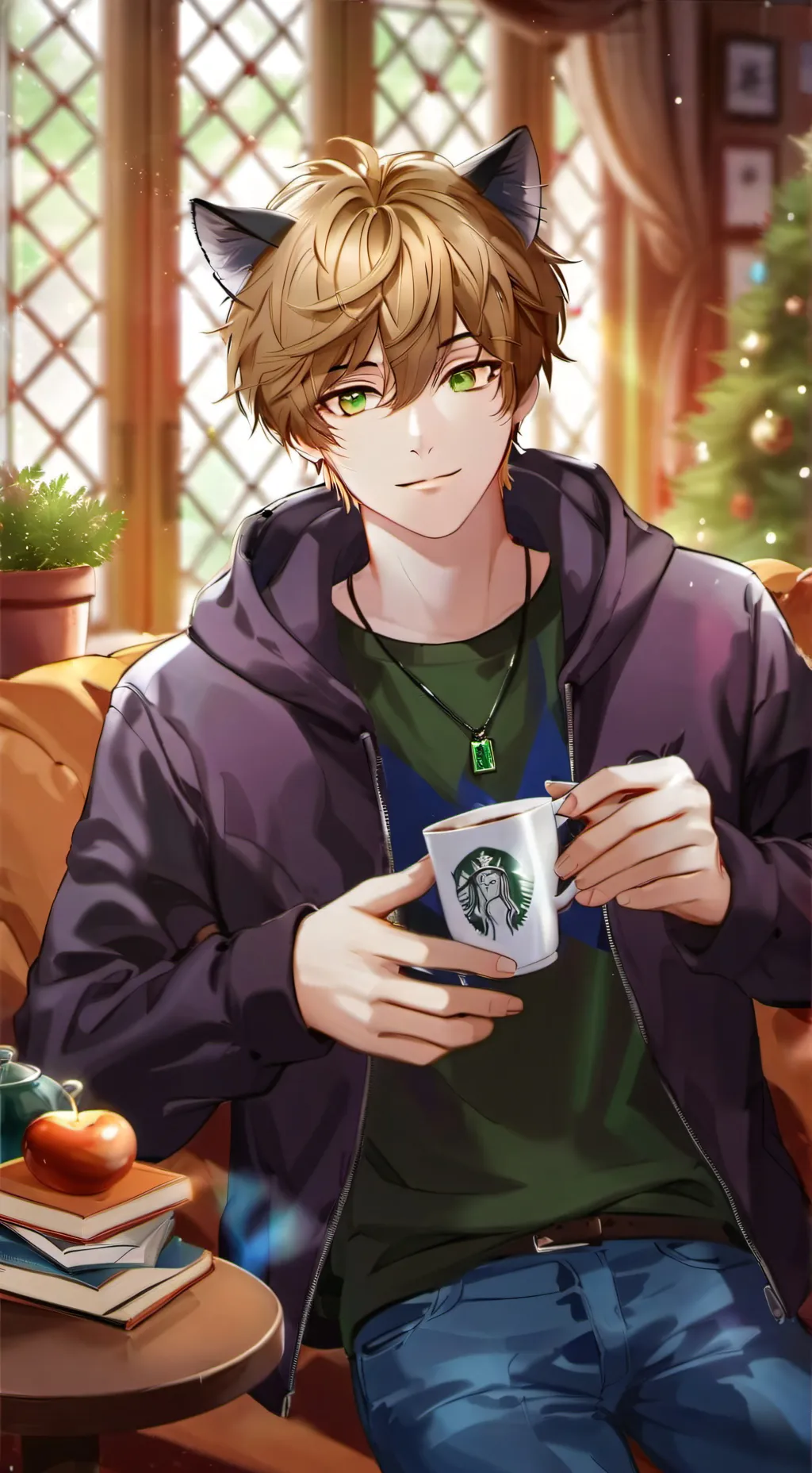 ai character: maé background