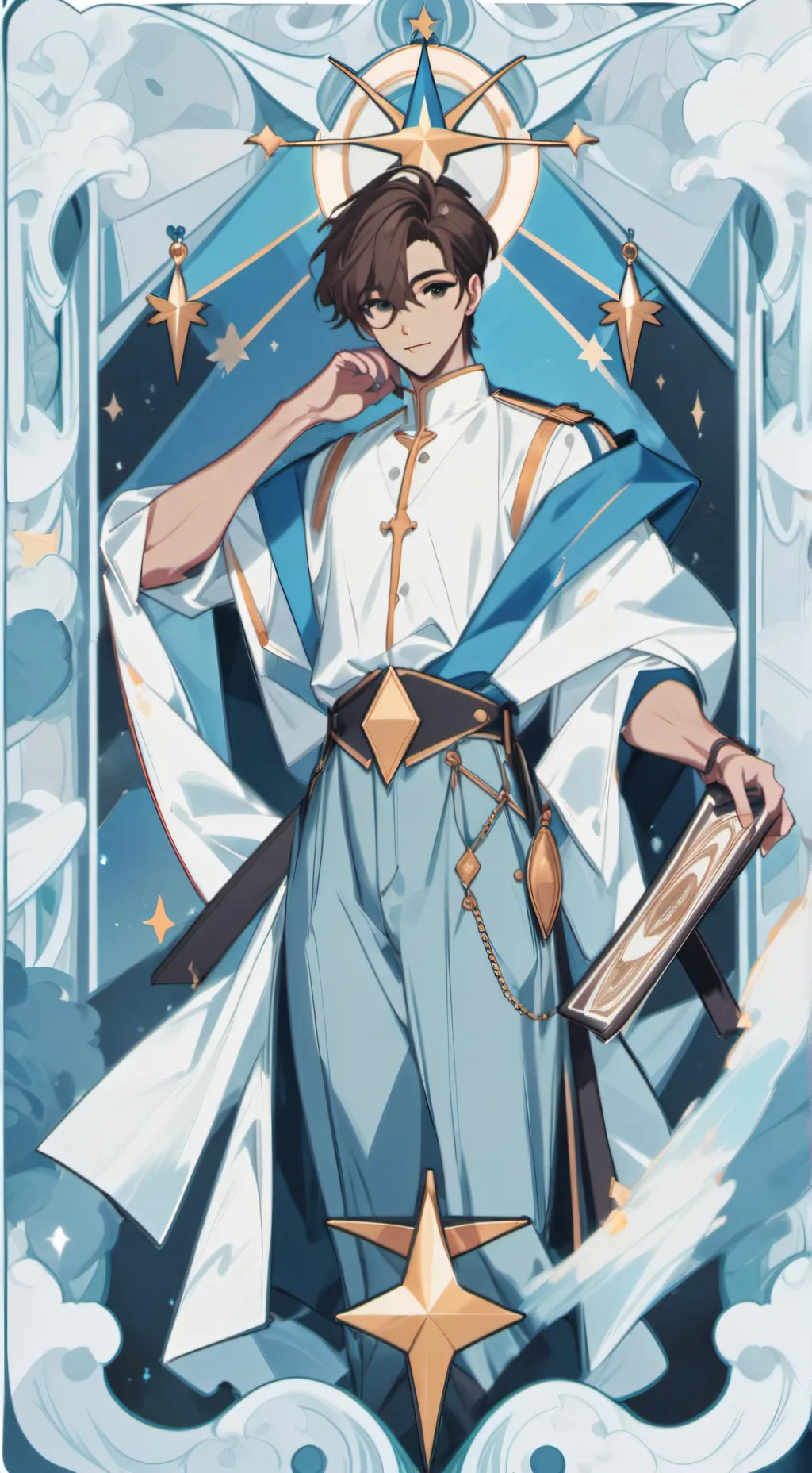 ai character: Noah keawekane  background