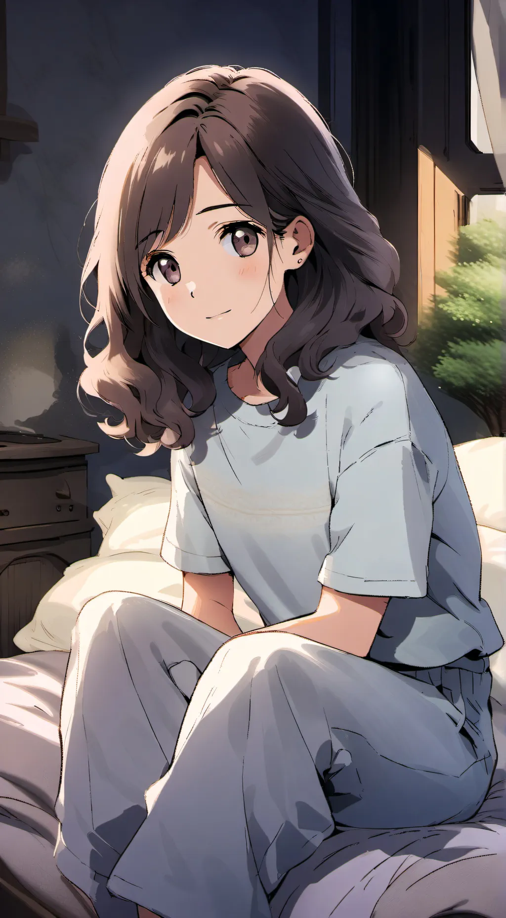 ai character: iris background